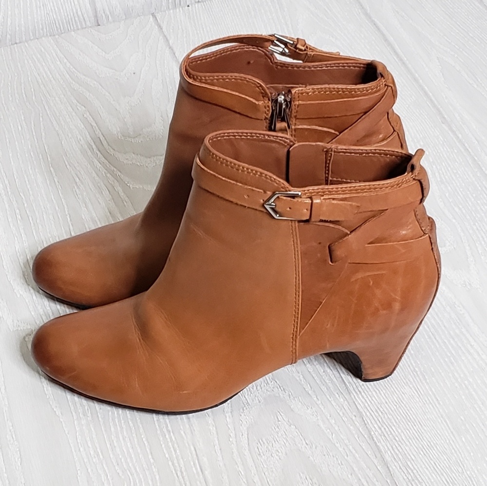 Sam Edelman Leather Booties, Womens Size 9.5M